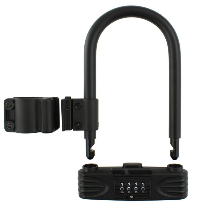 Nean Bügelschloss 14mm Für Fahrrad - Mit Halterung & 2 Security Schlüsseln