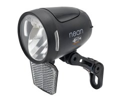 nean Fahrrad 90 Lux Dynamo Frontleuchte mit Standlicht, Reflektor und StVZO-Zulassung