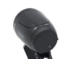 nean Fahrrad 90 Lux Dynamo Frontleuchte mit Standlicht, Reflektor und StVZO-Zulassung