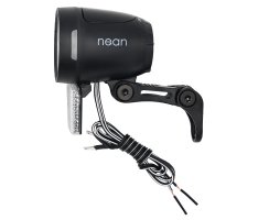 nean Fahrrad 90 Lux Dynamo Frontleuchte mit Standlicht, Reflektor und StVZO-Zulassung