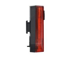 nean Fahrrad Akku Rückleuchte mit Bremsleuchte, Auto-Ein-Aus und StVZO-Zulassung, 5,5 Candela