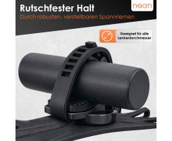 nean Fahrrad Lenker Silikon Smartphone Handyhalterung 360° Grad, schwarz