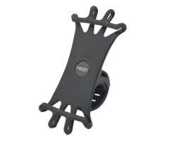 nean Fahrrad Lenker Silikon Smartphone Handyhalterung 360° Grad, schwarz