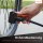 nean Fahrrad Luftpumpe Standluftpumpe mit Ventiladaptern, 450 ml, schwarz