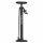 nean Fahrrad Luftpumpe Standluftpumpe mit Ventiladaptern, 450 ml, schwarz